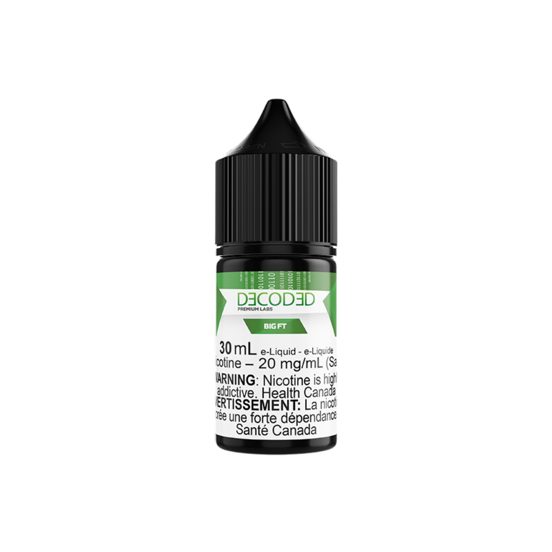 Decoded Big FT Salt Nicotine Vape Juice 