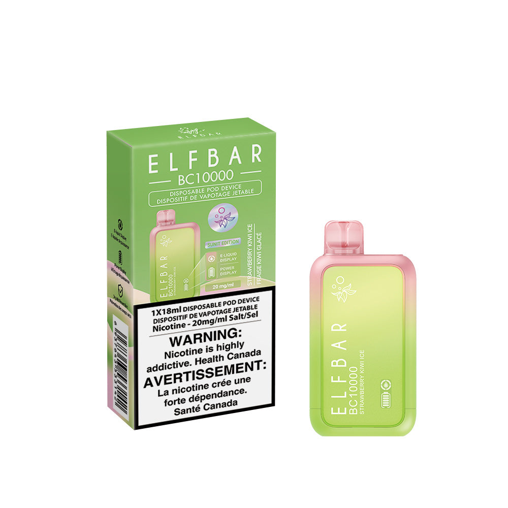 Strawberry Kiwi Ice Elf Bar 10k