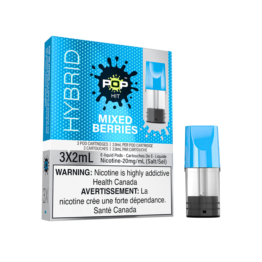 Hybrid Pop Hit Disposable Pod Mixed Berries