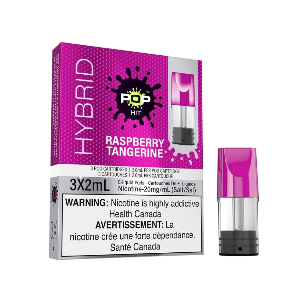 Hybrid Pop Hit Disposable Pod Raspberry Tangerine