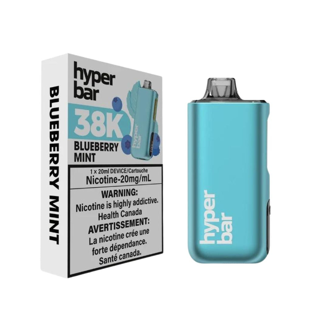 Hyperbar BE38K Disposable Vape Blueberry Mint 