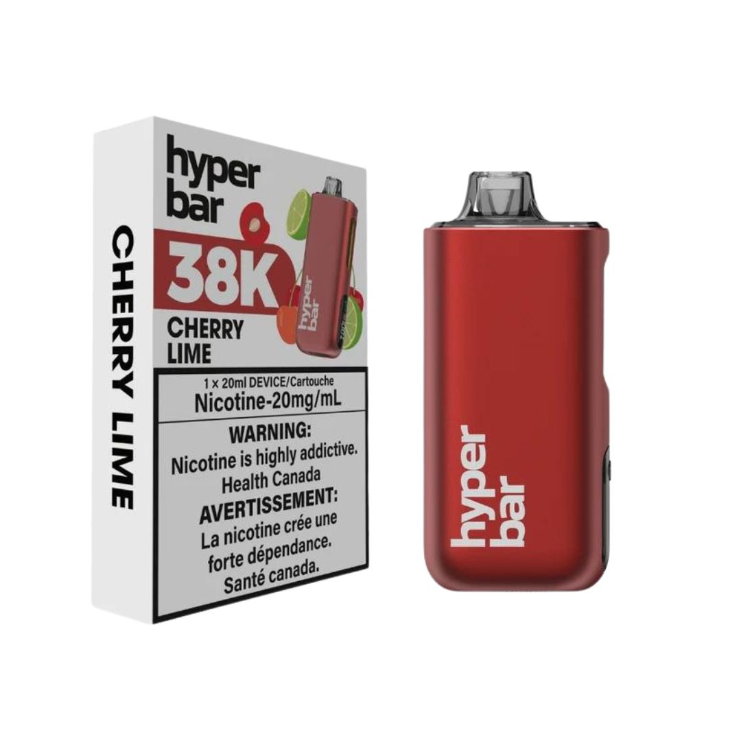 Hyperbar BE38K Disposable Vape Cherry Lime