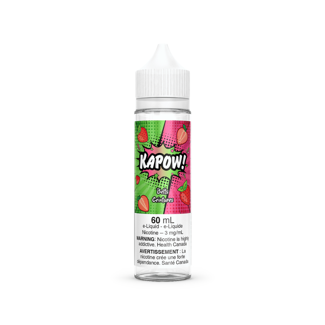 Kapow Belts Freebase Nicotine Vape Juice