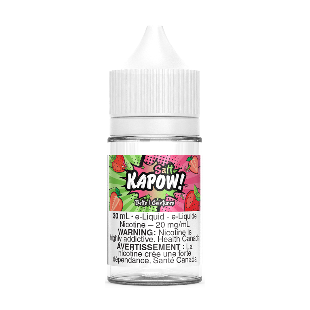 Kapow Belts Salt Nicotine Vape Juice 