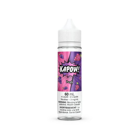 Kapow Purply Freebase Nicotine Vape Juice