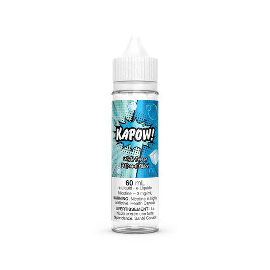 Kapow White Freeze Freebase Nicotine Vape Juice