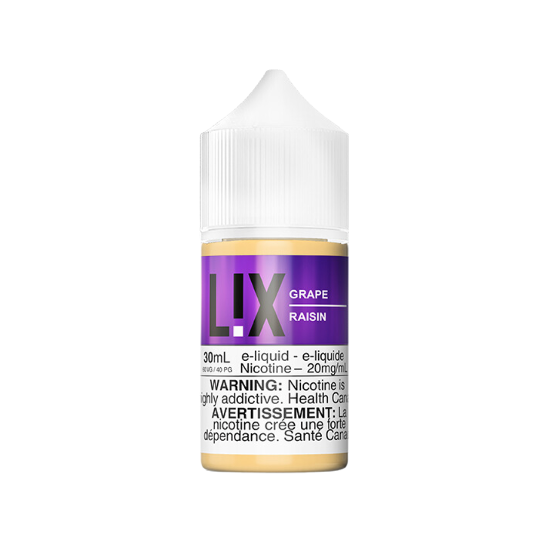 Lix Grape Salt Nicotine Vape Juice 