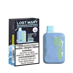 Lost Mary 5000 Disposable Vape Blueberry Ice 