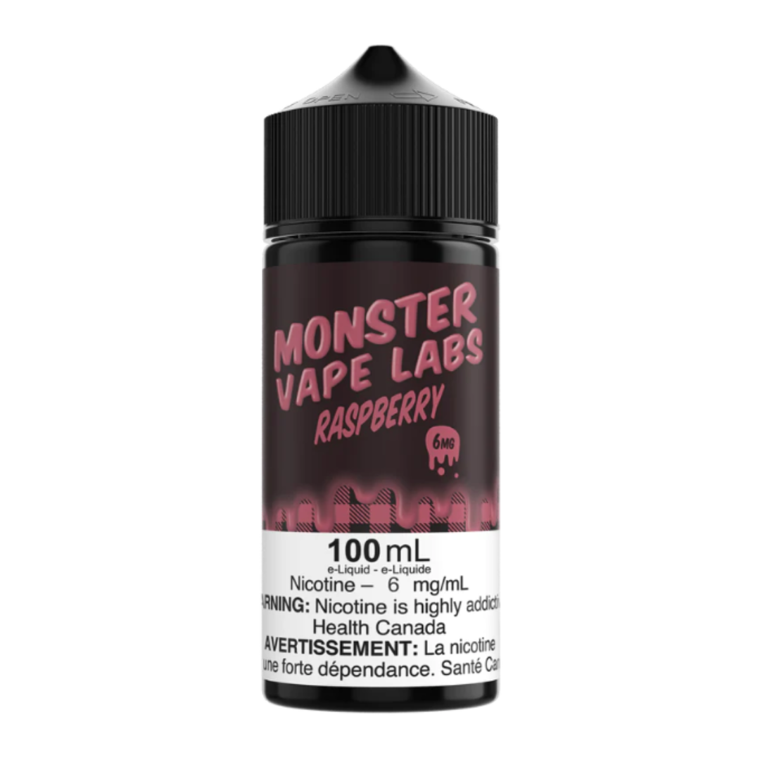 Monster Vape Labs Raspberry Freebase Nicotine Vape Juice