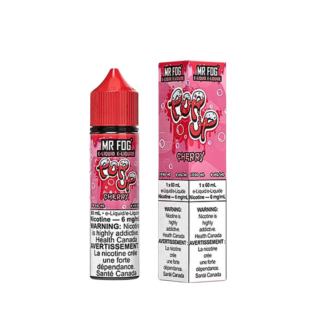 Mr. Fog Freebase Vape Juice - Pop Up Cherry