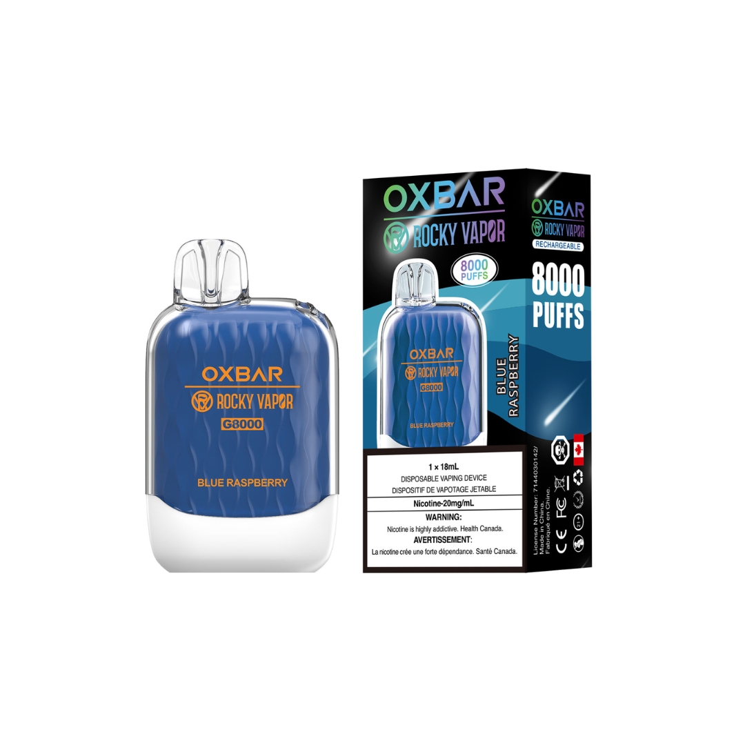 OXBAR G8000 Disposable Vape Blue Raspberry