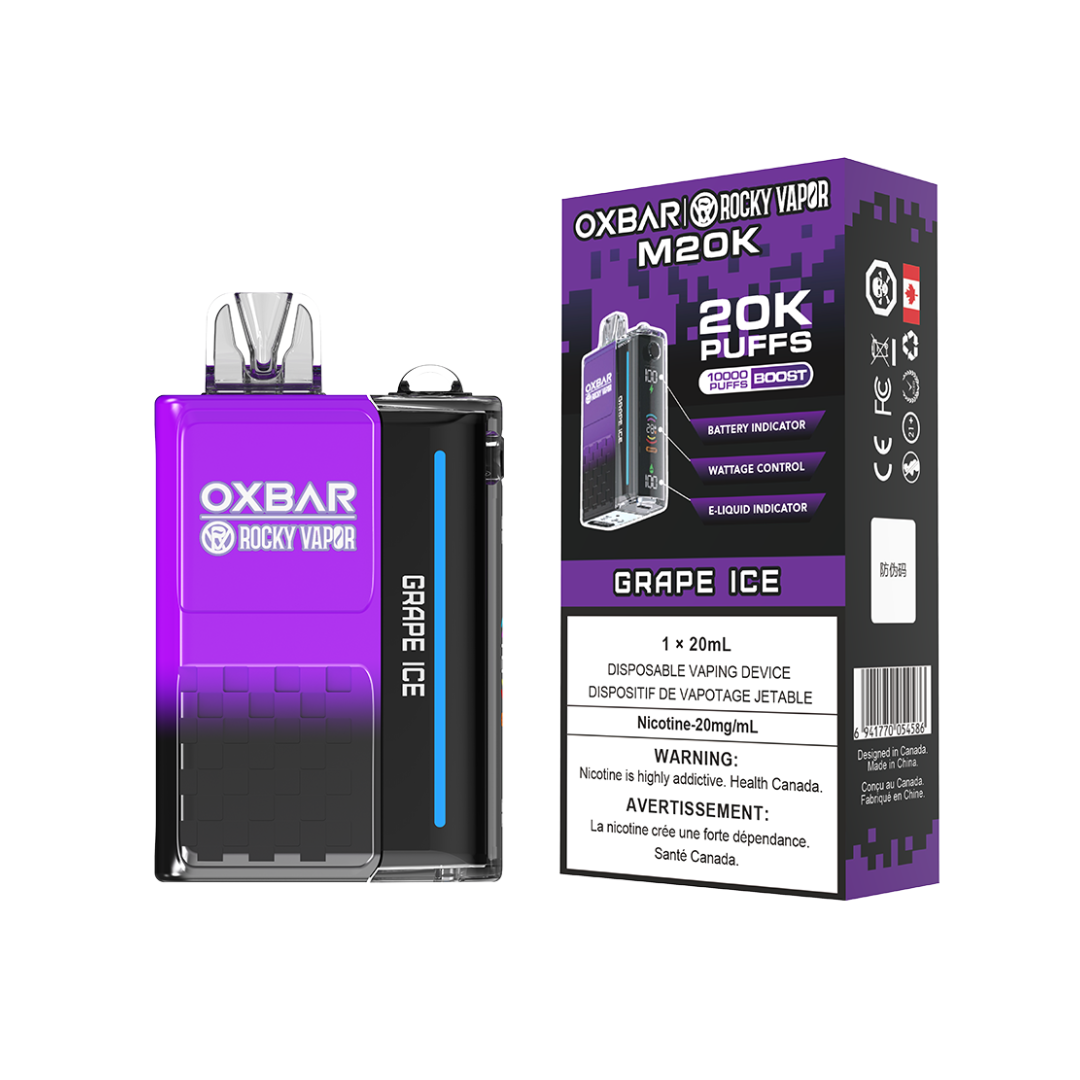 Oxbar M20k Disposable Vape Grape Ice