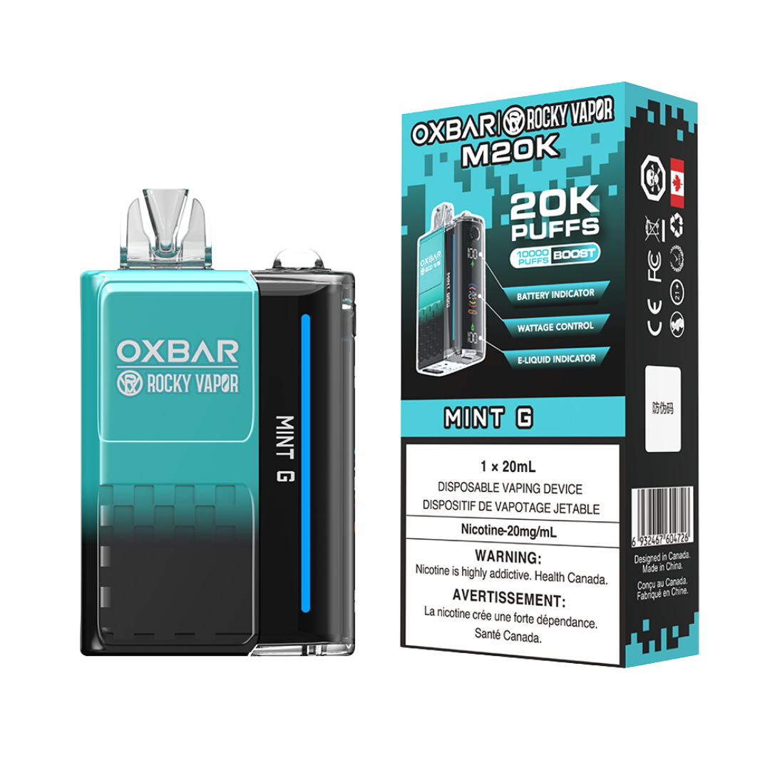 Oxbar M20k Disposable Vape Mint G 