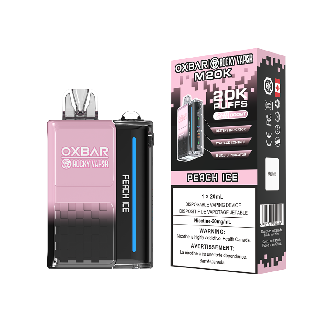 Oxbar M20k Disposable Vape Peach Ice