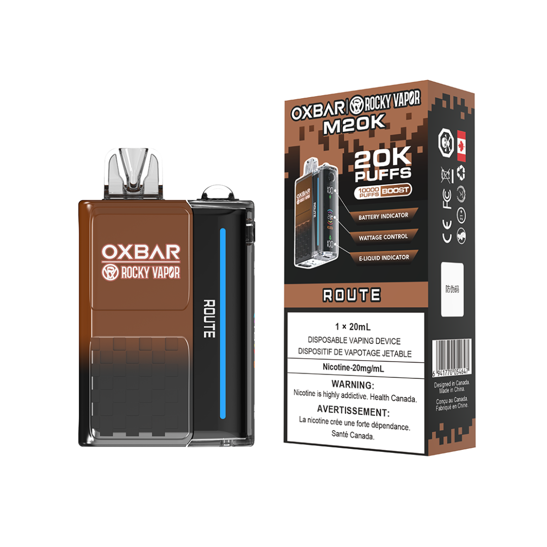 Oxbar M20k Disposable Vape Route