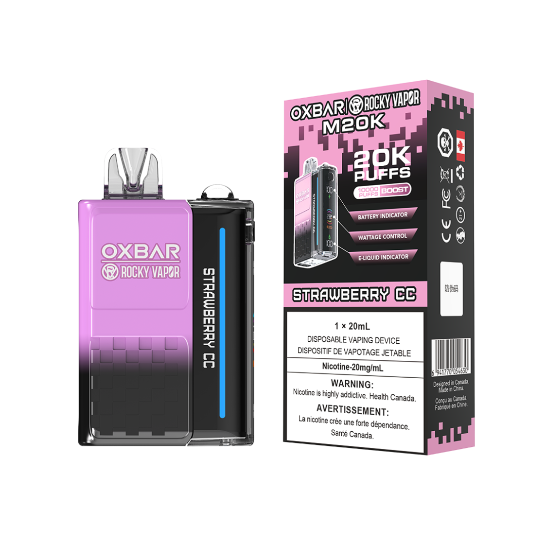 Oxbar M20k Disposable Vape Strawberry CC