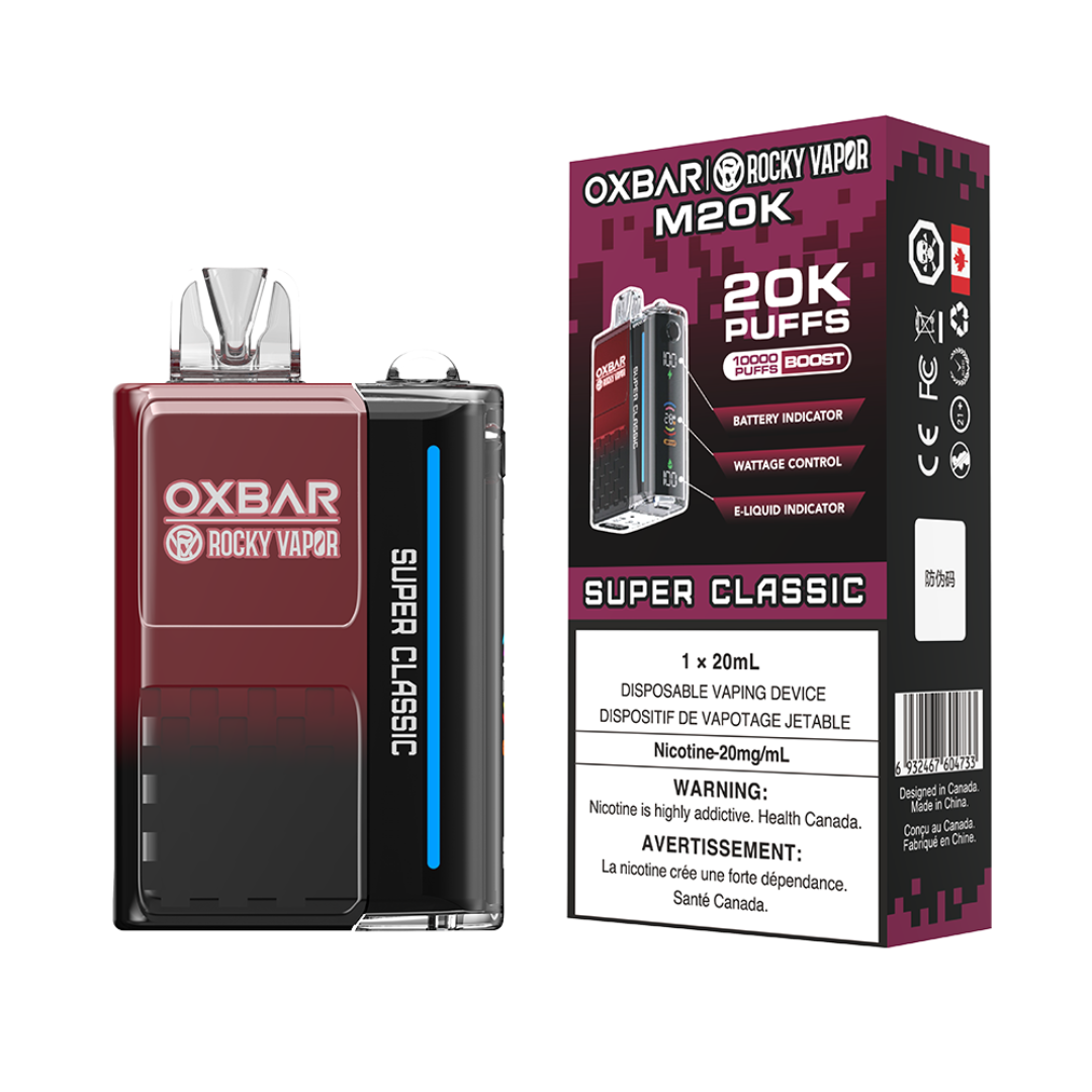 Oxbar M20k Disposable Vape Super Classic