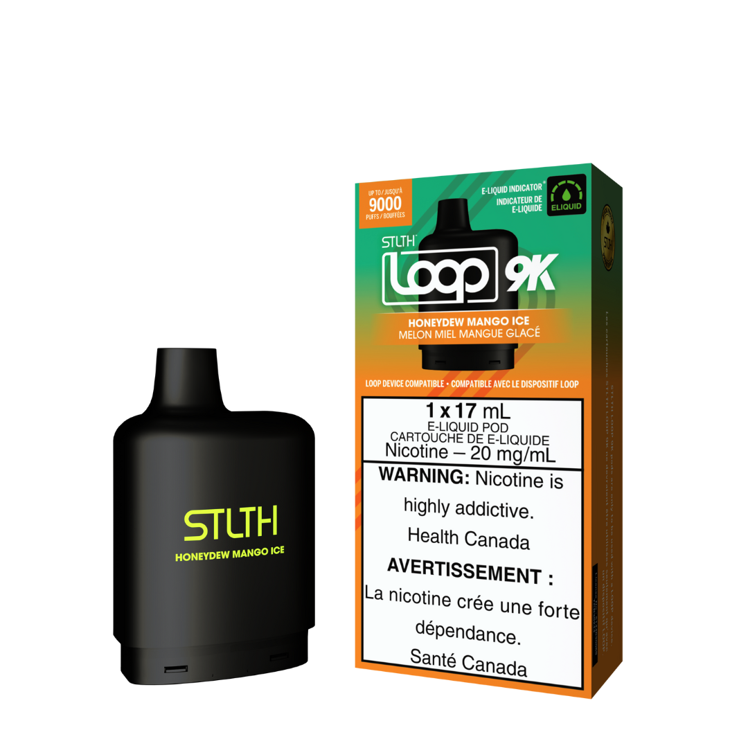 STLTH Loop 9K Pod Honeydew Mango Ice