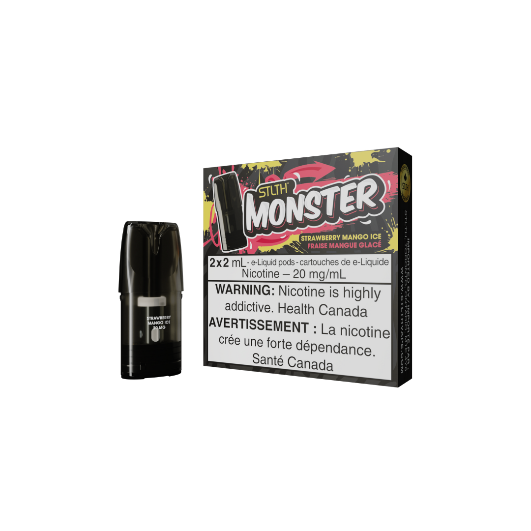 STLTH Monster Pods Strawberry Mango Ice